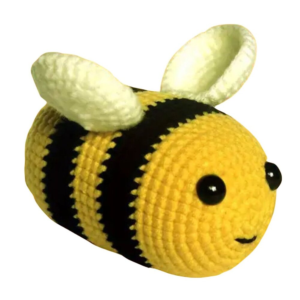 Cute Bee Crochet Kit With Step By Step Video Instruction
